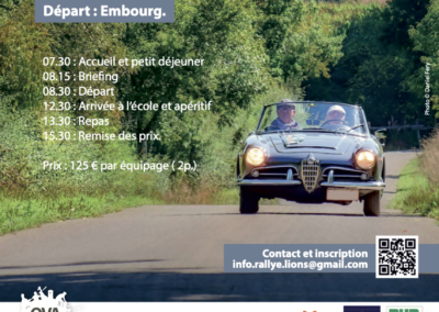 5ème Rallye- Au temps des vendanges – Embourg